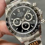 QF Factory Rolex Daytona 126500LN-0002 40mm Full 904L Black Dial