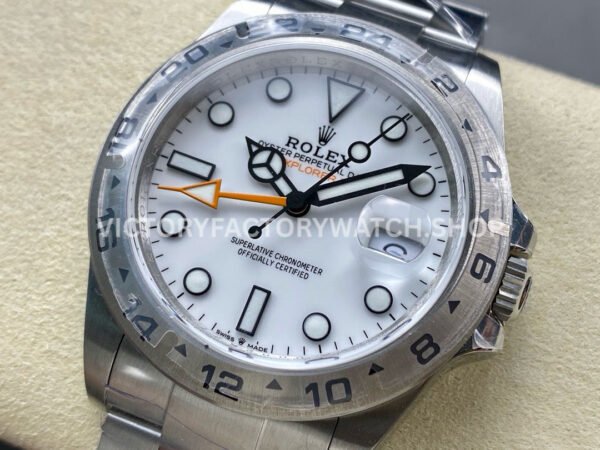 QF Factory Rolex Explorer II 226570-0001 42mm Full 904L White Dial