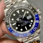 QF Factory Rolex GMT-Master II 126710BLNR-0002 40mm Full 904L Black Dial Jubilee