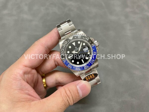 QF Factory Rolex GMT-Master II 126710BLNR-0003 40mm Full 904L Black Dial