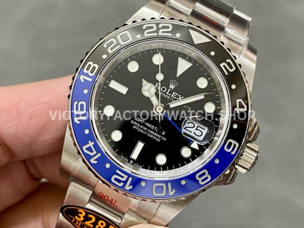 QF Factory Rolex GMT-Master II 126710BLNR-0003 40mm Full 904L Black Dial