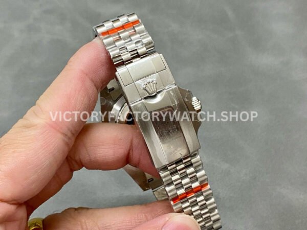 QF Factory Rolex GMT-Master II 126710BLRO-0001 40mm Full 904L Black Dial Jubilee