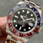 QF Factory Rolex GMT-Master II 126710BLRO-0002 40mm Full 904L Black Dial (1) QF Factory Rolex GMT-Master II 126710BLRO-0002 40mm Full 904L Black Dial