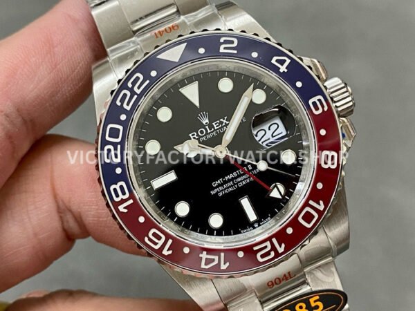 QF Factory Rolex GMT-Master II 126710BLRO-0002 40mm Full 904L Black Dial (2) QF Factory Rolex GMT-Master II 126710BLRO-0002 40mm Full 904L Black Dial
