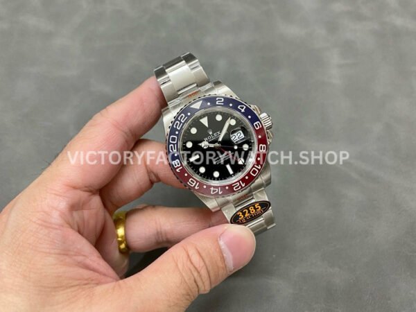 QF Factory Rolex GMT-Master II 126710BLRO-0002 40mm Full 904L Black Dial (4) QF Factory Rolex GMT-Master II 126710BLRO-0002 40mm Full 904L Black Dial