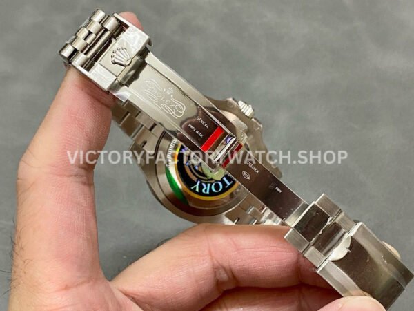 QF Factory Rolex GMT-Master II 126710GRNR-0003 40mm Full 904L Black Dial Jubilee (4) QF Factory Rolex GMT-Master II 126710GRNR-0003 40mm Full 904L Black Dial Jubilee