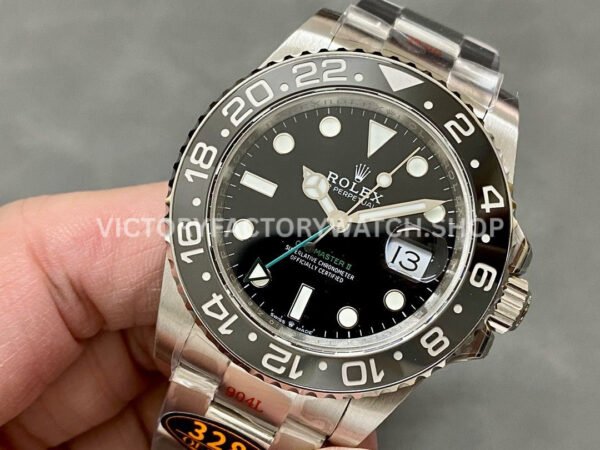 QF Factory Rolex GMT-Master II 126710GRNR-0004 40mm Full 904L Black Dial (2) QF Factory Rolex GMT-Master II 126710GRNR-0004 40mm Full 904L Black Dial