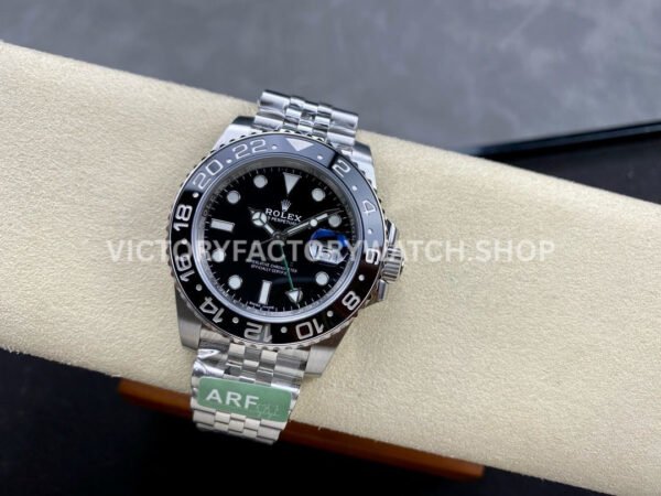 RF Factory Rolex GMT-Master II 116710LN 40mm Full 904L Black Dial Jubilee (1) ARF Factory Rolex GMT-Master II 116710LN 40mm Full 904L Black Dial Jubilee