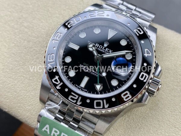 RF Factory Rolex GMT-Master II 116710LN 40mm Full 904L Black Dial Jubilee (6) ARF Factory Rolex GMT-Master II 116710LN 40mm Full 904L Black Dial Jubilee