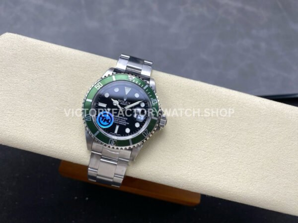 TM Factory Rolex Submariner Kermit 16610LV 40mm Full 904L Black Dial No Engraving