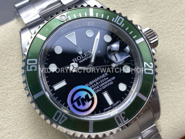 TM Factory Rolex Submariner Kermit 16610LV 40mm Full 904L Black Dial