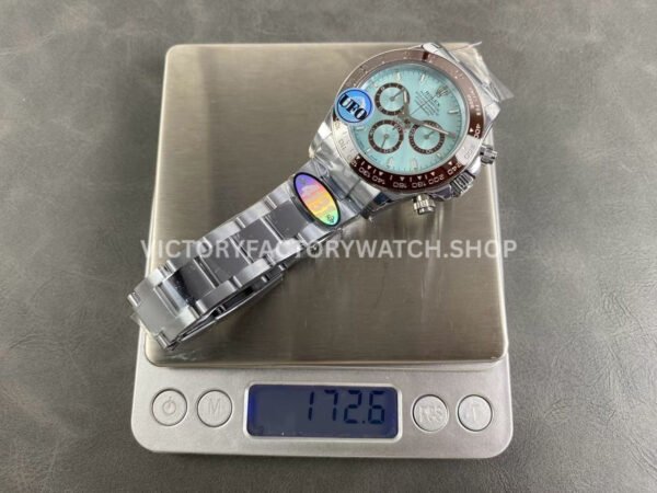 UFO Factory Counterweight Rolex Daytona 126506-0001 40mm Full Platinum Sky Blue Dial