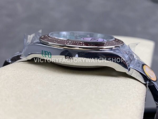 UFO Factory Counterweight Rolex Daytona 126506-0002 40mm Full Platinum Ice Blue Diamond Baguette Dial