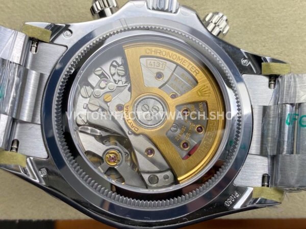 UFO Factory Counterweight Rolex Daytona 126506-0002 40mm Full Platinum Ice Blue Diamond Baguette Dial