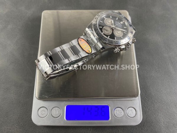 UFO Factory Rolex Daytona 126509-0001 40mm Full White Gold Black Dial (11) UFO Factory Rolex Daytona 126509-0001 40mm Full White Gold Black Dial