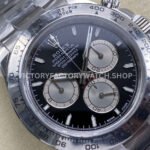 UFO Factory Rolex Daytona 126509-0001 40mm Full White Gold Black Dial (8) UFO Factory Rolex Daytona 126509-0001 40mm Full White Gold Black Dial