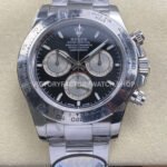 UFO Factory Rolex Daytona 126509-0001 40mm Full White Gold Black Dial (9) daytona black dial white gold