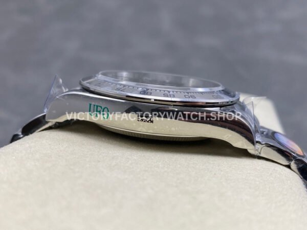 UFO Factory Rolex Daytona 126509-0002 40mm Full White Gold Diamond Black Dial