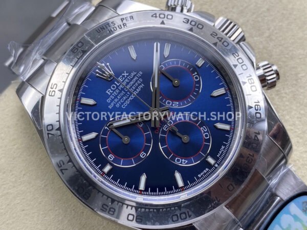 UFO Factory Rolex Daytona 126509-0005 40mm White Gold Blue Dial
