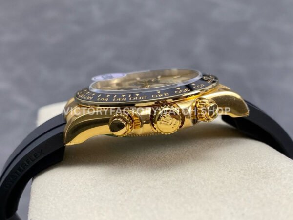 UFO Factory Counterweight Rolex Daytona 126518LN-0012 40mm Yellow Gold Oysterflex Champagne Dial