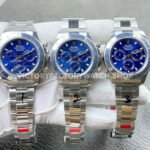 VS Factory CounterWeight Rolex Daytona 116509-0071 White Gold Blue Dial (1) 116509 blue dial daytona vs white gold replica