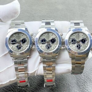VS Factory CounterWeight Rolex Daytona 116509-0072 White Gold Grey Dial Super Clone Watch
