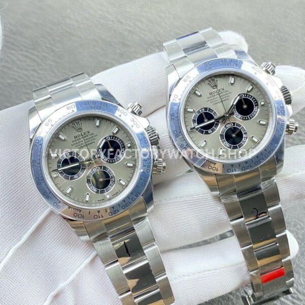 VS Factory CounterWeight Rolex Daytona 116509-0072 40mm Full White Gold Grey Dial