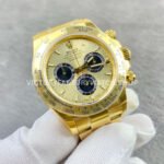 VS Factory CounterWeight Rolex Daytona 126508-0006 40mm Yellow Gold Black Eye Champagne Dial