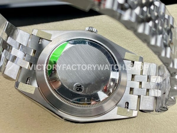 VS Factory Counterweight Rolex Datejust 126300-0020 41mm Smooth Bezel Full 904L Mint Green Dial Jubilee