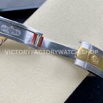 VS Factory Counterweight Rolex Datejust 126303-0016 41mm Yellow Gold Smooth Bezel Half Yellow Gold White Dial Jubilee