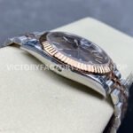 VS Factory Counterweight Rolex Datejust 126331-0002 41mm Half Rose Gold Brown Dial Jubilee (9) VS Factory Counterweight Rolex Datejust 126331-0002 41mm Half Rose Gold Brown Dial Jubilee
