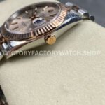VS Factory Counterweight Rolex Datejust 126331-0010 41mm Half Rose Gold Pink Dial Jubilee (2) VS Factory Counterweight Rolex Datejust 126331-0010 41mm Half Rose Gold Pink Dial Jubilee