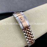 VS Factory Counterweight Rolex Datejust 126331-0010 41mm Half Rose Gold Pink Dial Jubilee (7) VS Factory Counterweight Rolex Datejust 126331-0010 41mm Half Rose Gold Pink Dial Jubilee