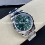 VS Factory Counterweight Rolex Datejust 126334-0027 41mm Full 904L Mint Green Dial