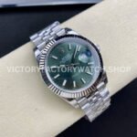 VS Factory Counterweight Rolex Datejust 126334-0028 41mm Full 904L Mint Green Dial Jubilee