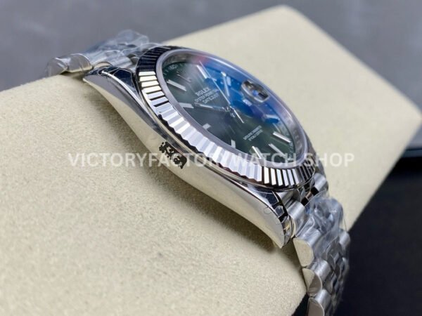 VS Factory Counterweight Rolex Datejust 126334-0028 41mm Full 904L Mint Green Dial Jubilee