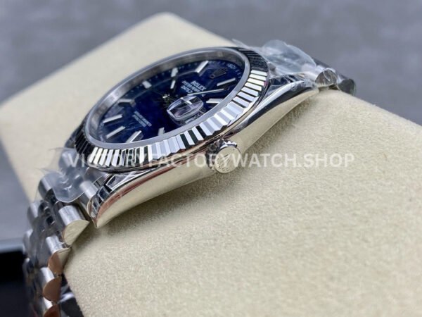 VS Factory Counterweight Rolex Datejust 126334-0032 41mm Full 904L Fluted Motif Blue Dial Jubilee