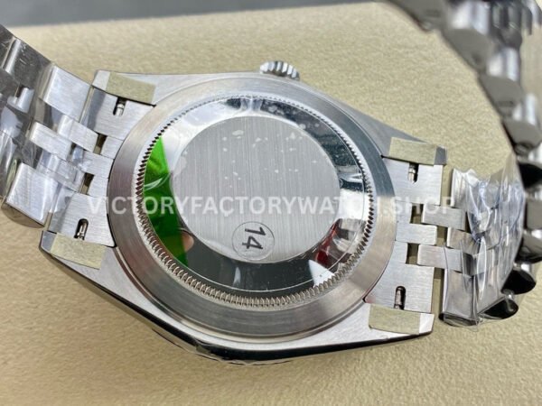 VS Factory Counterweight Rolex Datejust 126334-0032 41mm Full 904L Fluted Motif Blue Dial Jubilee