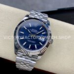 VS Factory Counterweight Rolex Datejust 126334-0032 41mm Full 904L Fluted Motif Blue Dial Jubilee