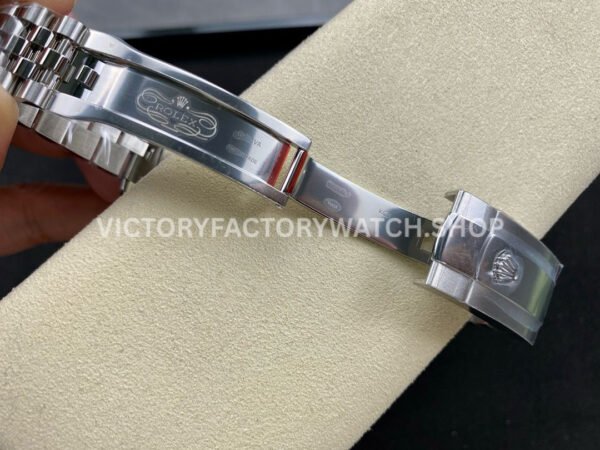 VS Factory Counterweight Rolex Datejust 126334-0032 41mm Full 904L Fluted Motif Blue Dial Jubilee