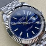 VS Factory Counterweight Rolex Datejust 126334-0032 41mm Full 904L Fluted Motif Blue Dial Jubilee