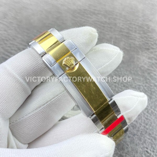 VS Factory Counterweight Rolex Daytona 126503-0001 40mm Half Yellow Gold White Dial