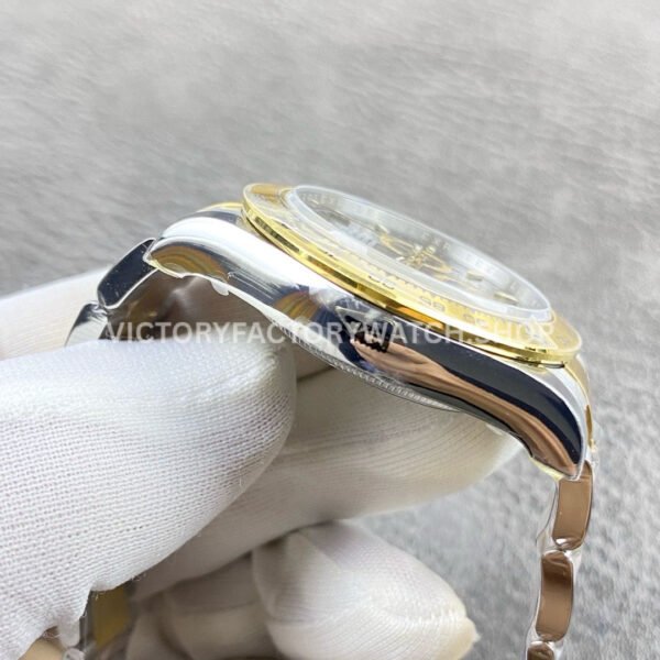 VS Factory Counterweight Rolex Daytona 126503-0001 40mm Half Yellow Gold White Dial