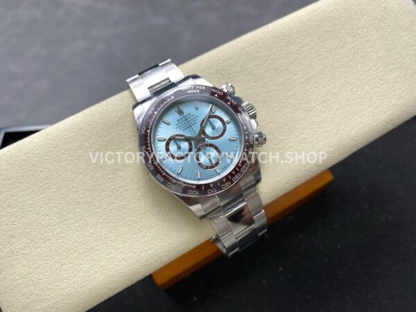 VS Factory Counterweight Rolex Daytona 126506-0001 40mm Full Platinum Ice Blue Dial