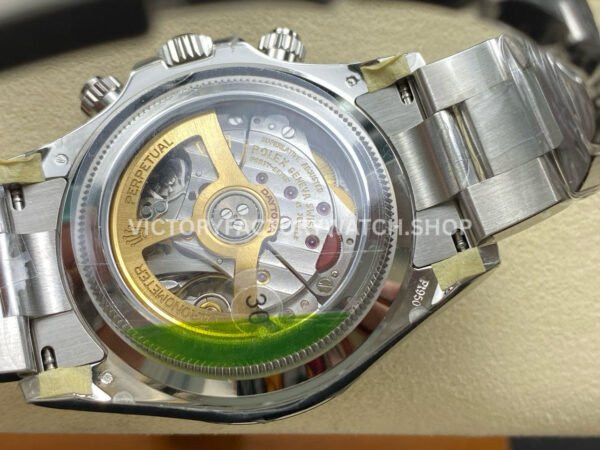 VS Factory Counterweight Rolex Daytona 126506-0002 40mm Full Platinum Ice Blue Diamond Baguette Dial