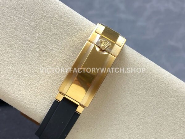 VS Factory Counterweight Rolex Daytona 126518LN-0004 40mm Yellow Gold Oysterflex Gold Eye Black Dial