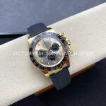 VS Factory Counterweight Rolex Daytona 126518LN-0012 40mm Yellow Gold Rubber Strap Black Eye Champagne Dial