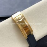 VS Factory Counterweight Rolex Daytona 126518LN-0012 40mm Yellow Gold Rubber Strap Black Eye Champagne Dial