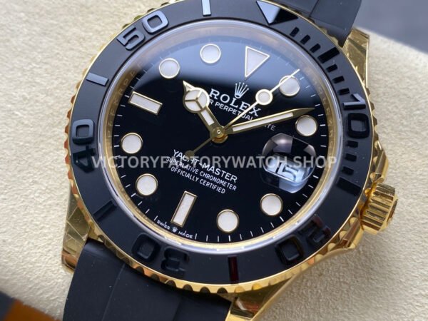 VS Factory Counterweight Rolex Yacht-Master 226658 42mm Yellow Gold Oysterflex Black Dial (8) VS Factory Counterweight Rolex Yacht-Master 226658 42mm Yellow Gold Oysterflex Black Dial