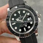 VS Factory Counterweight Rolex Yacht-Master 226659 42mm White Gold Oysterflex Black Dial (1) VS Factory Counterweight Rolex Yacht-Master 226659 42mm White Gold Oysterflex Black Dial